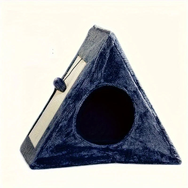 Cat Pet Bed Plush Toy Scratching Post