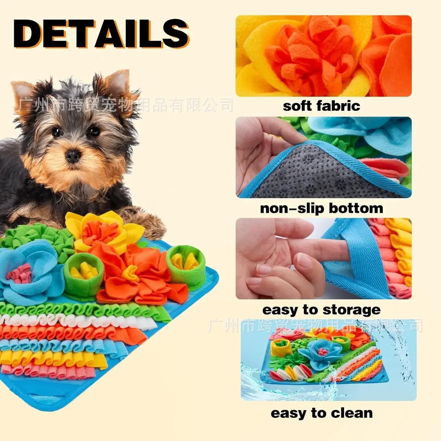 Sniffing Pad For Dogs And Cats Feeder