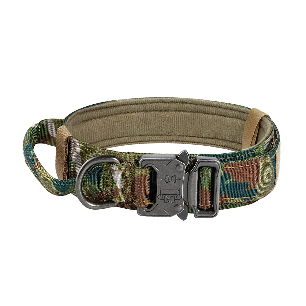 Dog Training Tactical Adjustable Collar And Leash