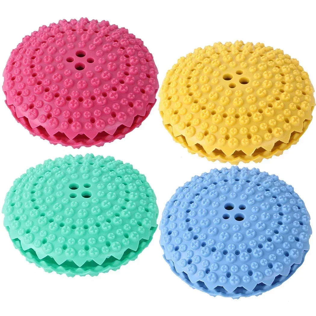 Dog Slow Feeder Rubber Interactive Dispensing Toy