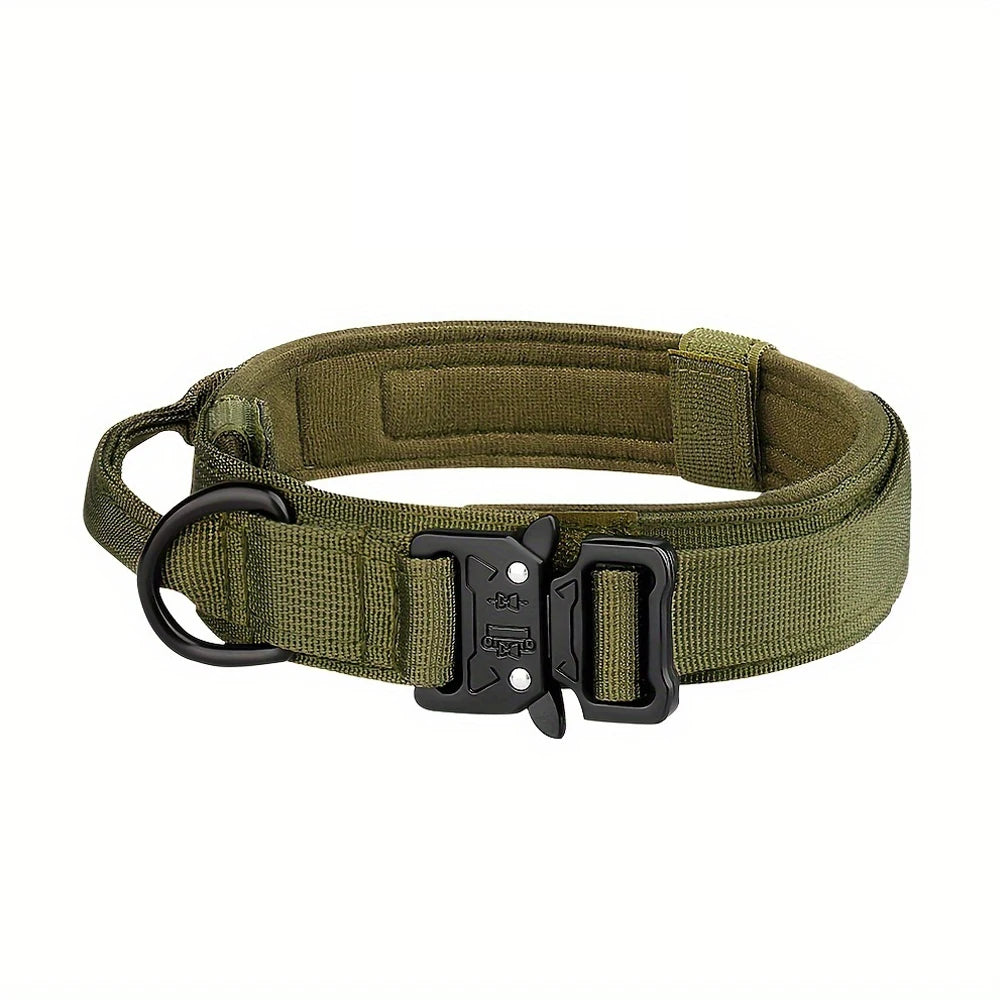 Dog Training Tactical Adjustable Collar And Leash
