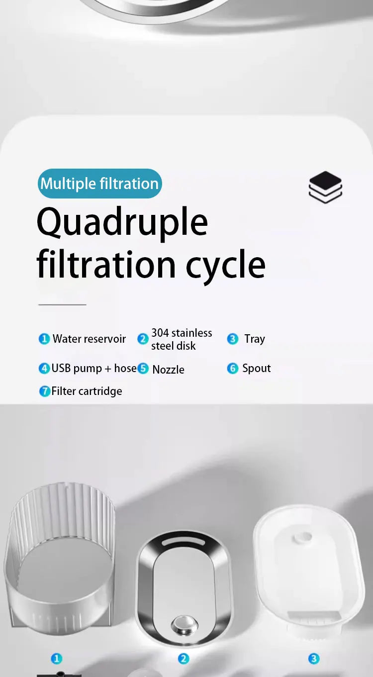Water Dispenser Automatic Circulation Flowing Water