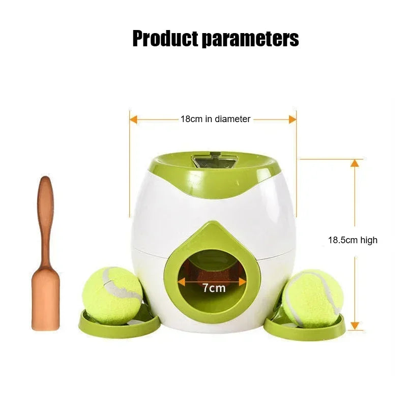 Tennis Food Reward Machine Interactive Ball Launcher
