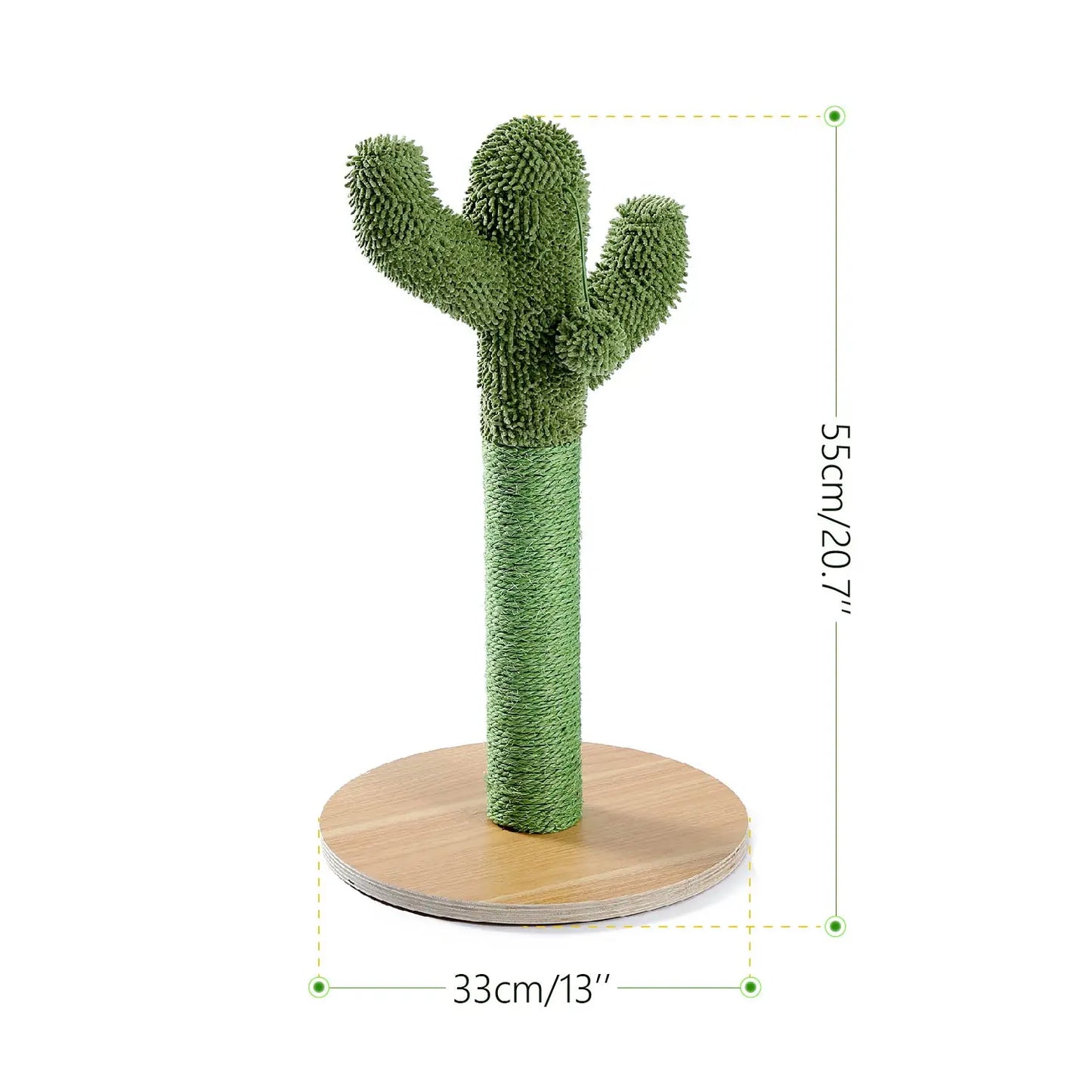 Pet Cactus Cat Tree Toy Scratching Post