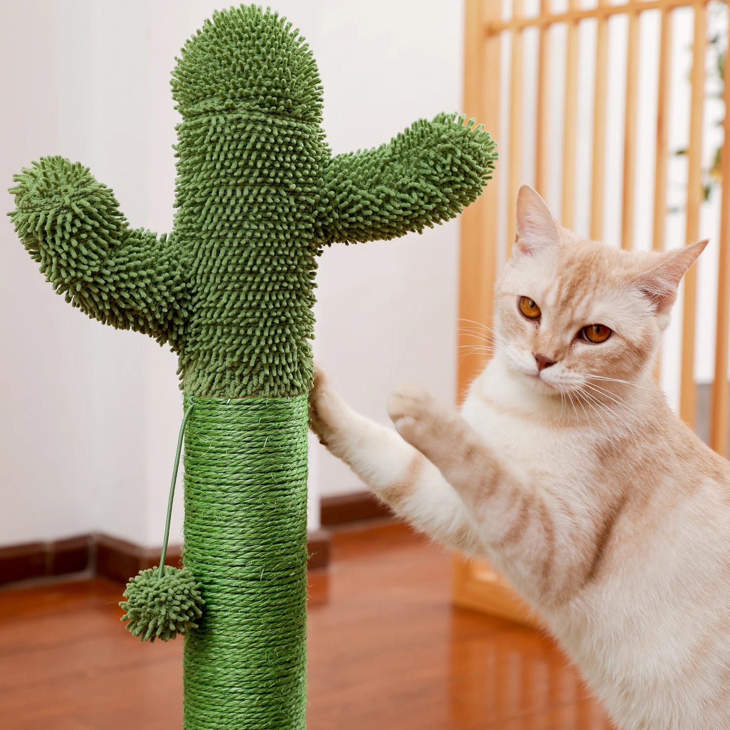 Pet Cactus Cat Tree Toy Scratching Post