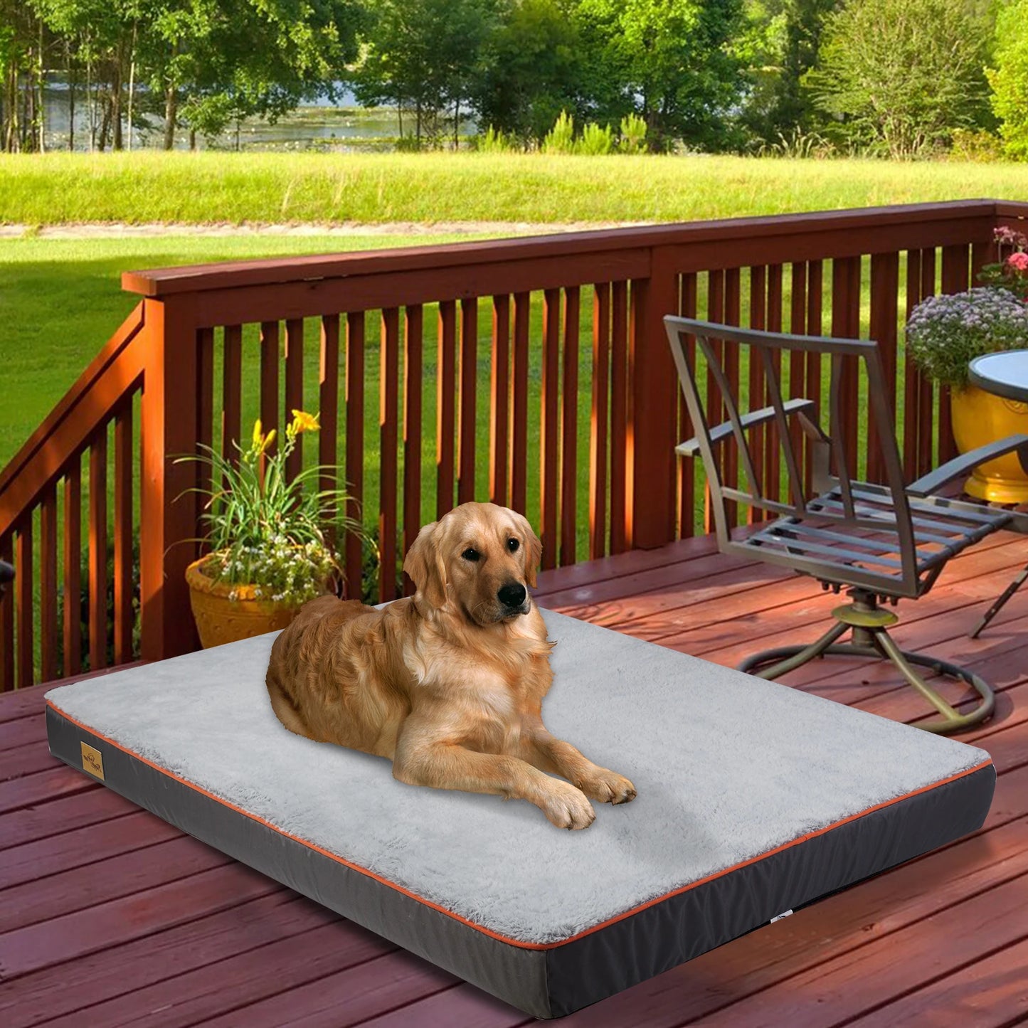 Orthopedic Dog Bed Memory Foam Waterproof