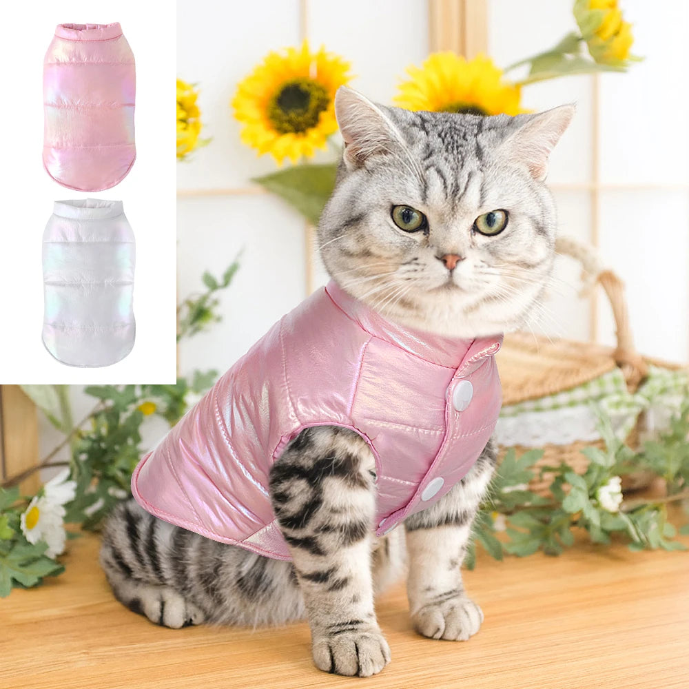 Pet Fashionable Warm Waterproof Pet Vest Coat