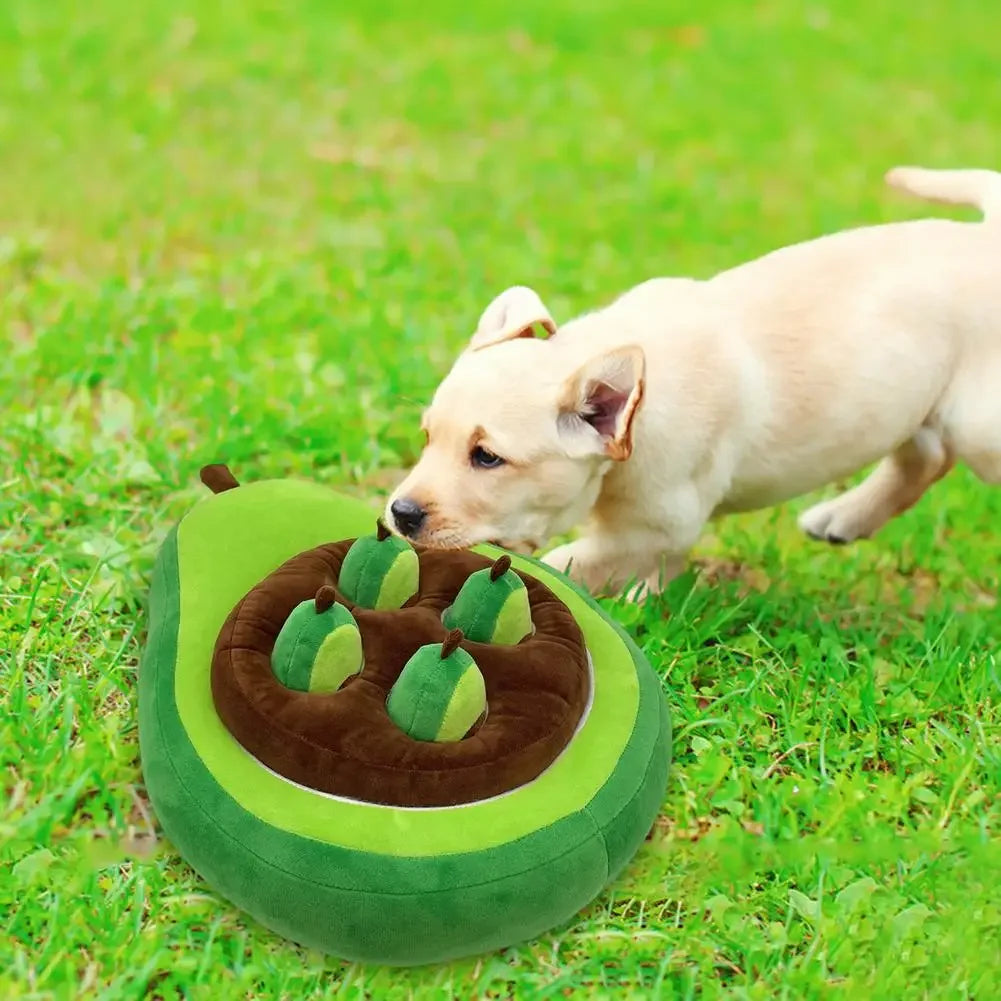 Avocado Plush Toy Vegetable Chew Toy