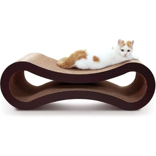 Pet Cat Scratcher Cardboard Lounge Bed