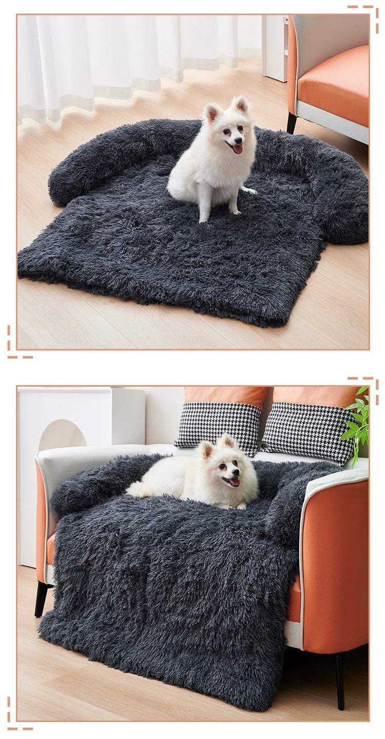 Pet Calming Lounge Bed For Dogs Cats