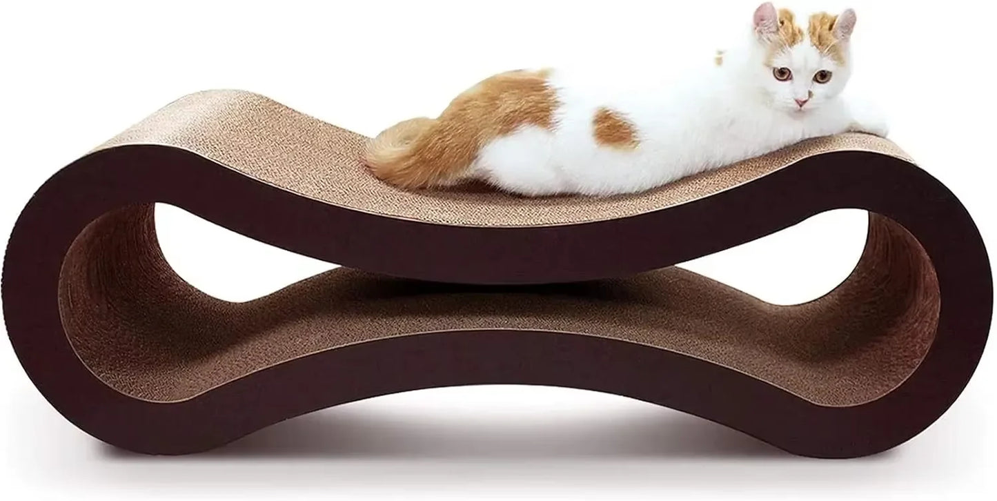 Pet Cat Scratcher Cardboard Lounge Bed