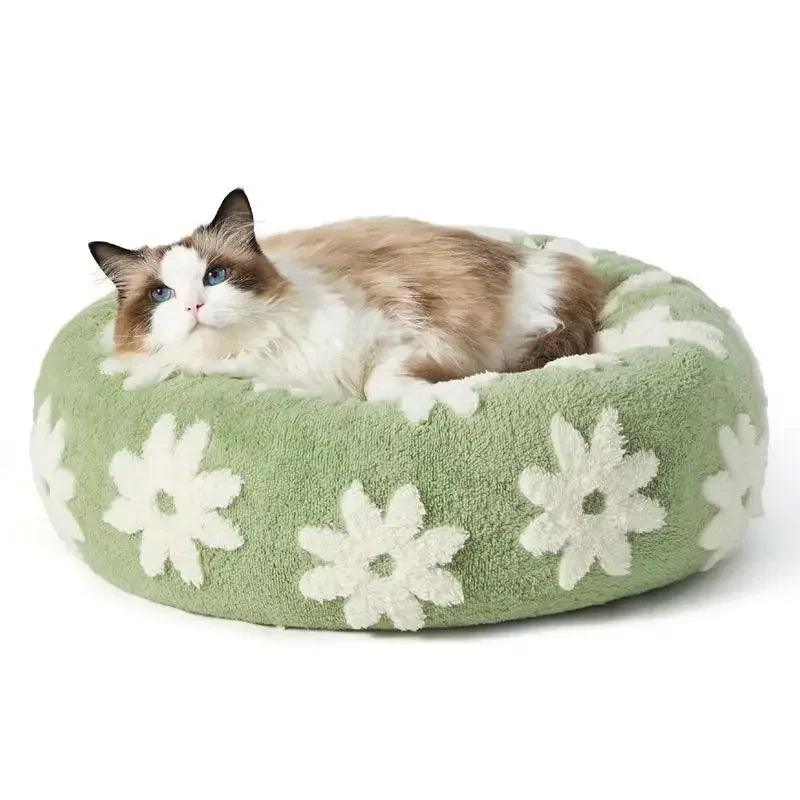 Pet Bed For Dogs And Cats Calming