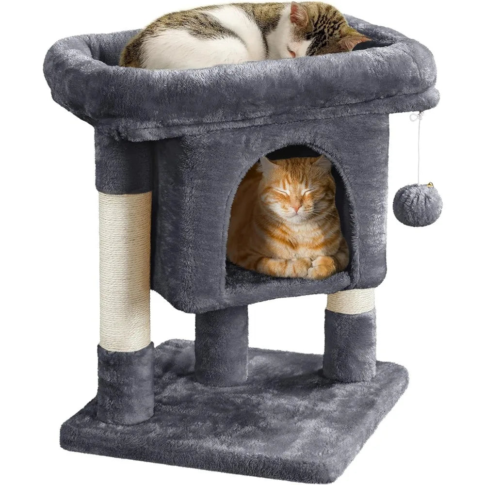 Cat Tree Tower Condo With Scratching Posts