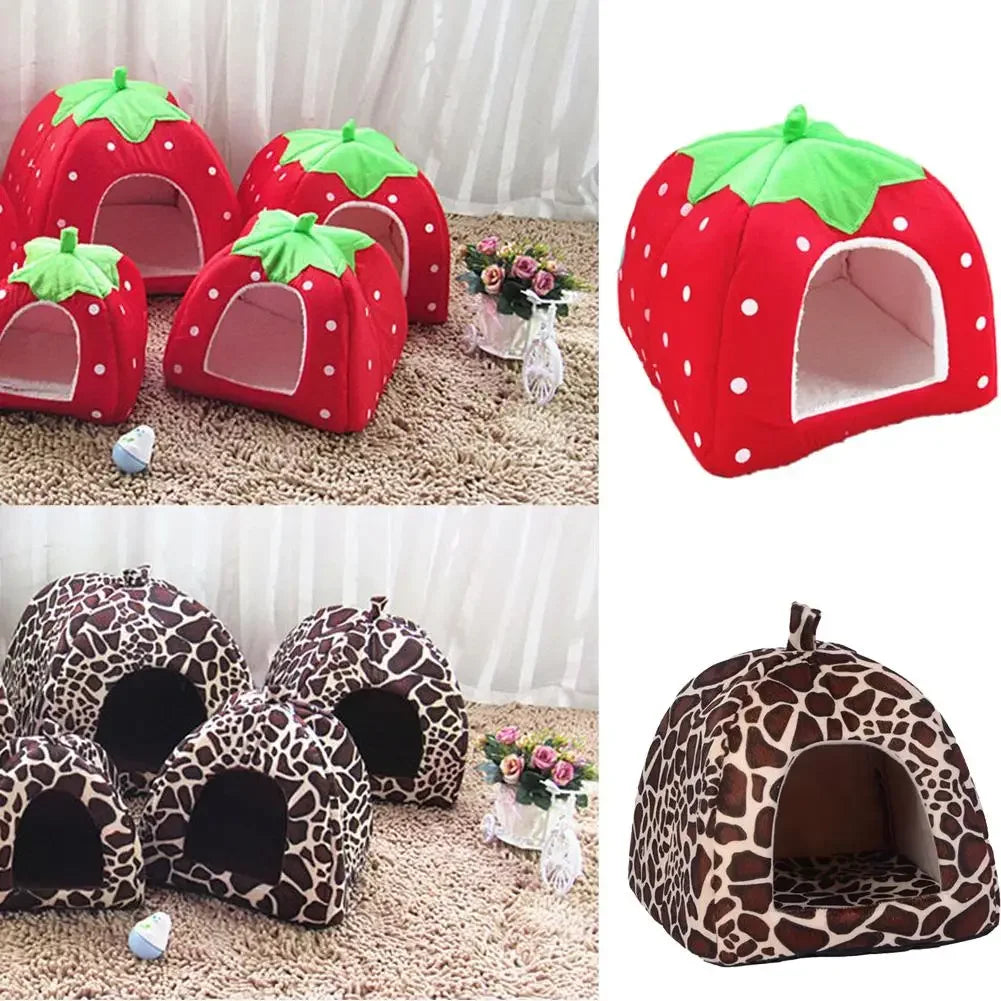 Pet House Tent Bed Cave Dog Cat