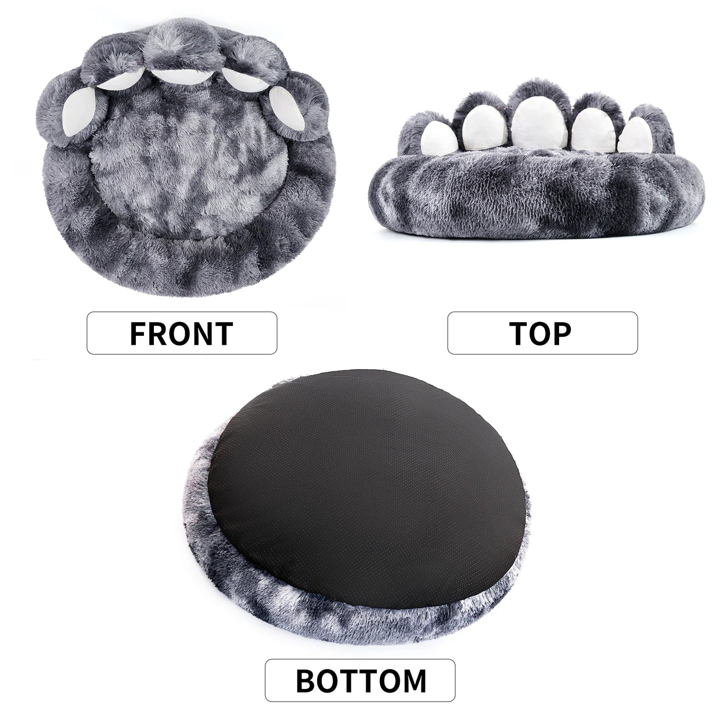 Pet Bed Paw Shape Dog And Cat