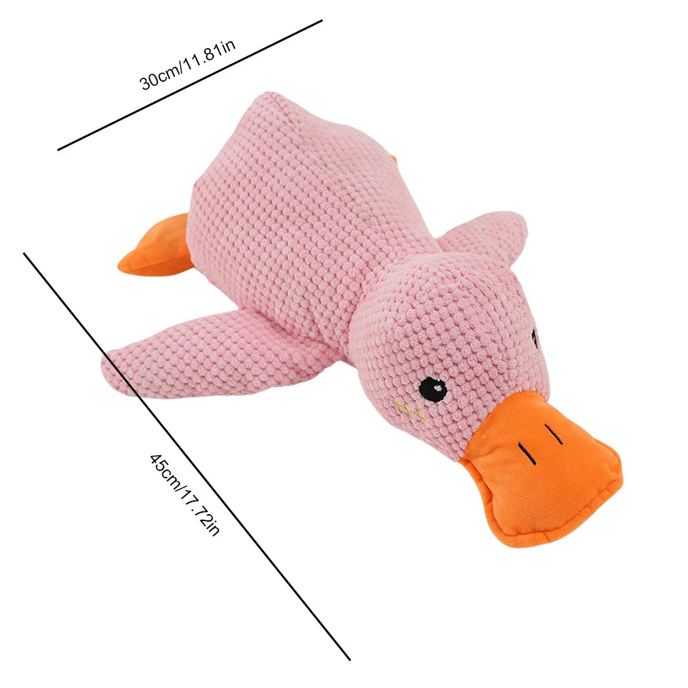 Dog Calming Duck Sound Plush Toy