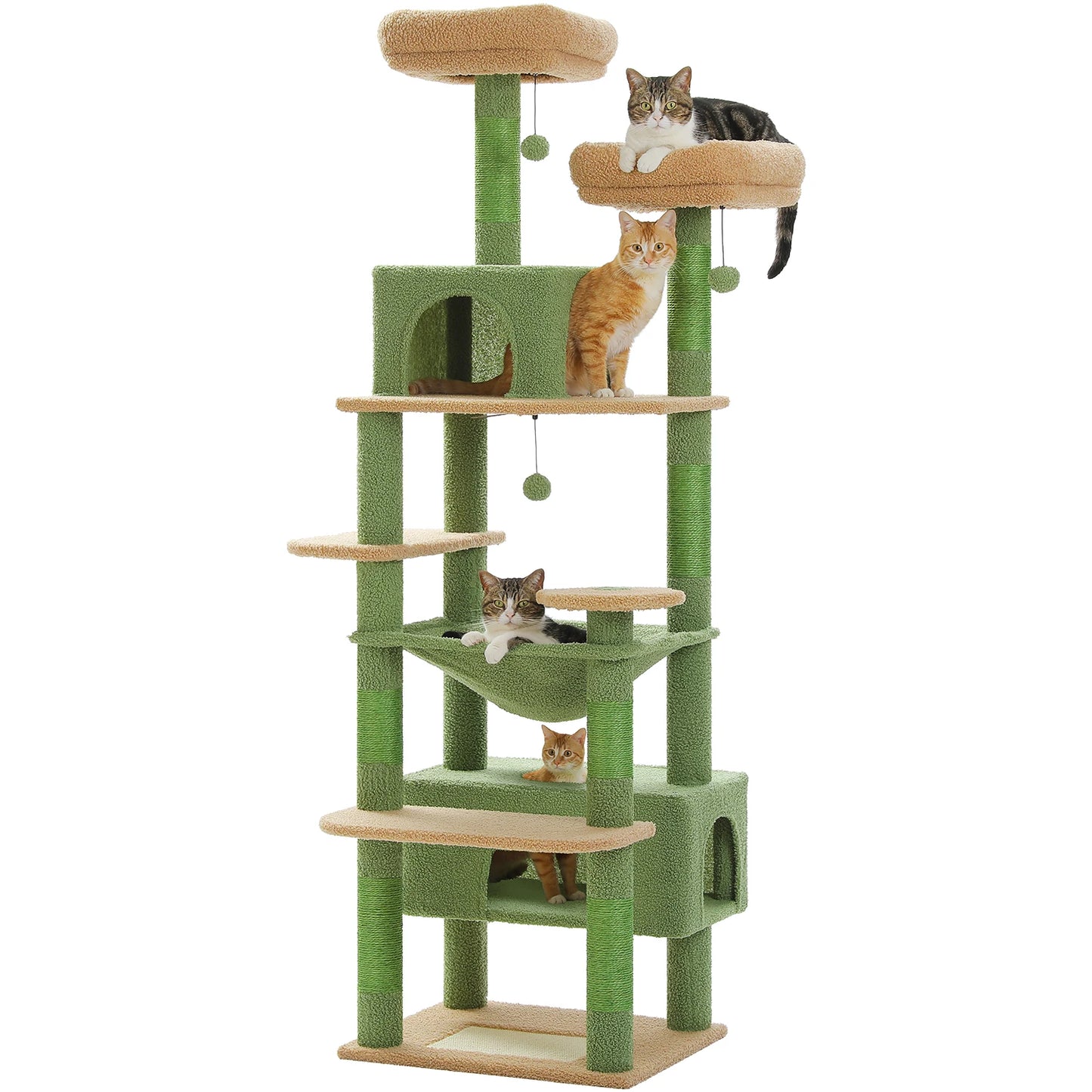 Pet Cat Tree Luxury Tower Scratching Post