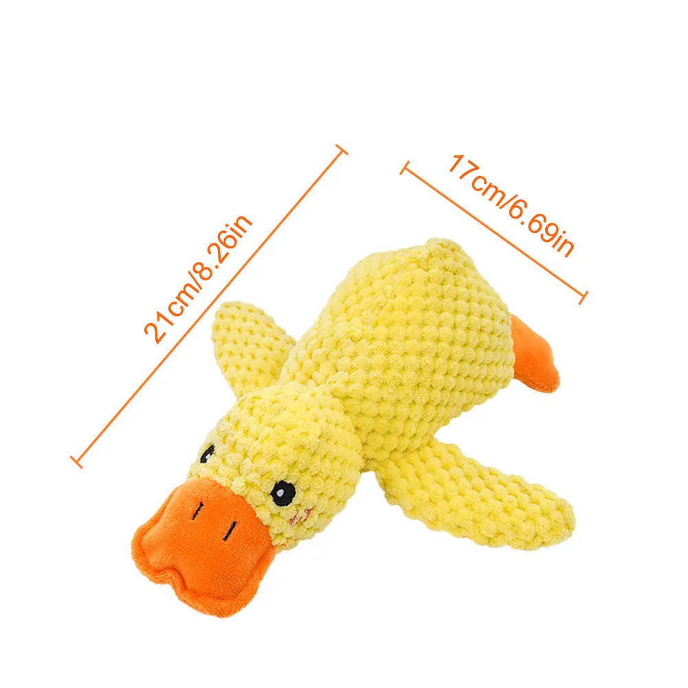 Dog Calming Duck Sound Plush Toy