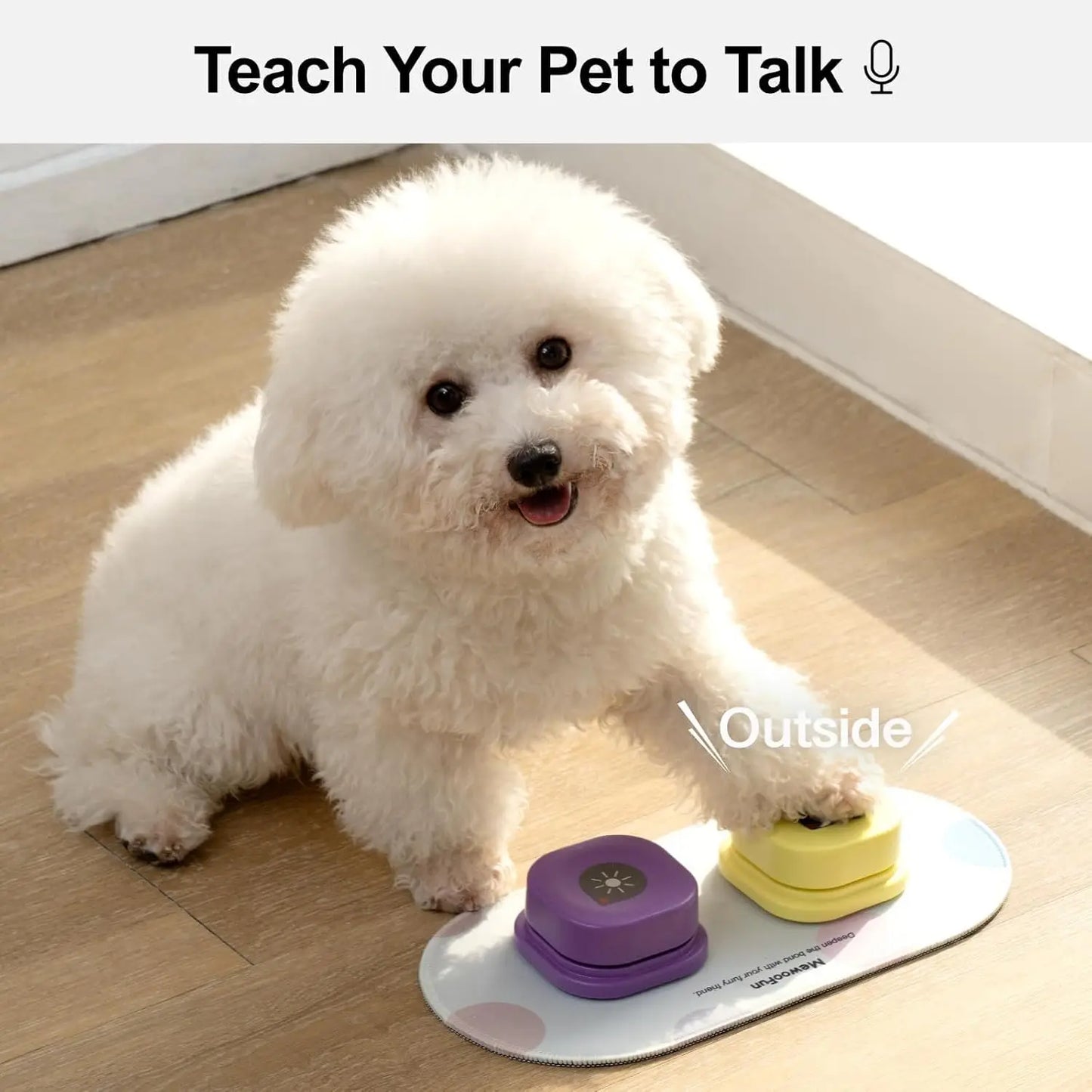 Dog Buttons For Communication Voice Recording Clicker