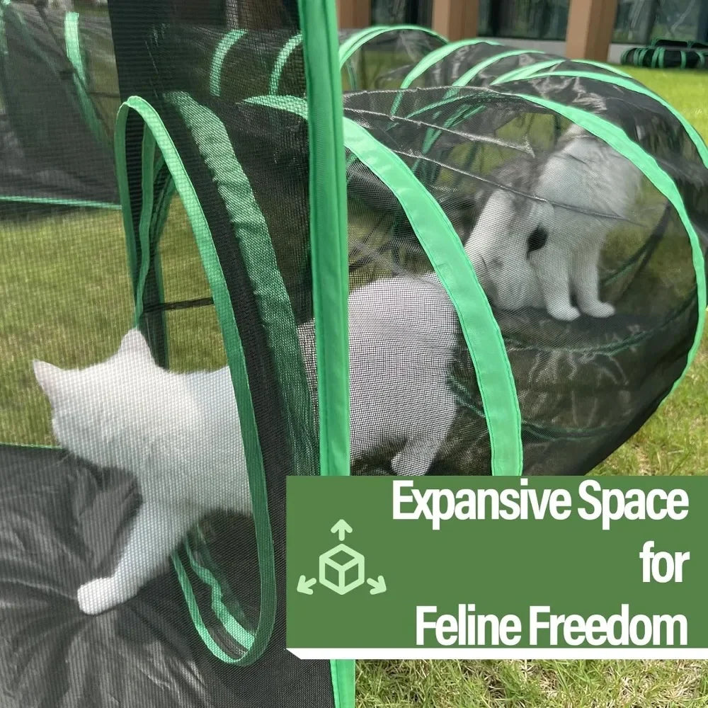 Pet Outdoor Cat Play Tents And Tunnels