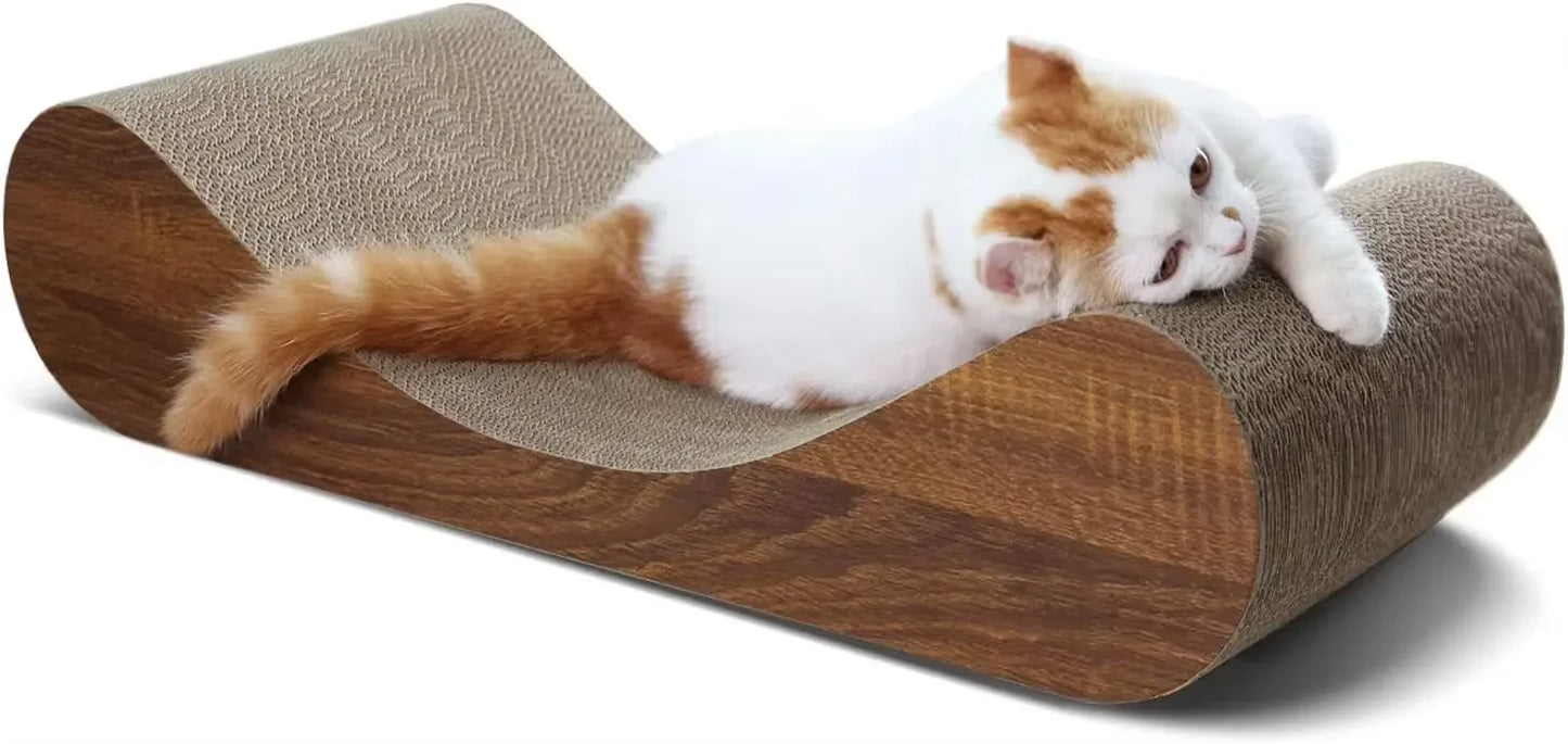 Pet Cat Scratcher Cardboard Lounge Bed