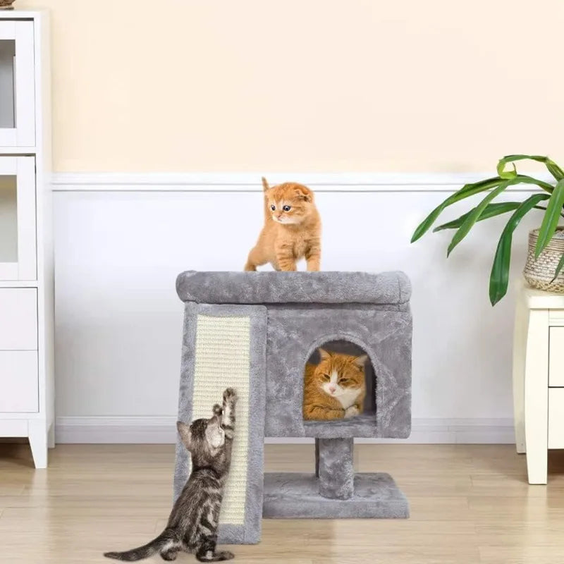 Pet Cat Gothic Tree Tower Scratching Post