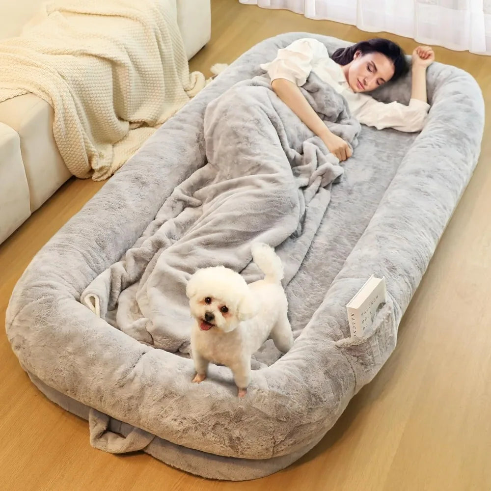 Human Dog Bed for Adults and Pets