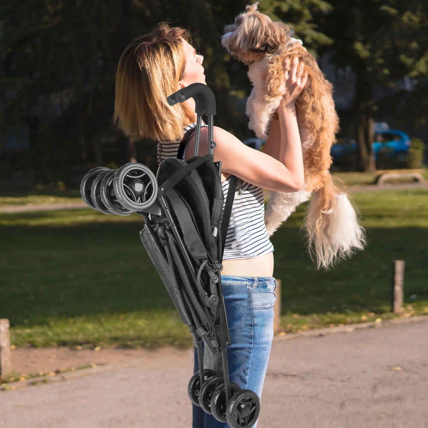 Pet Stroller For Dogs and Cats