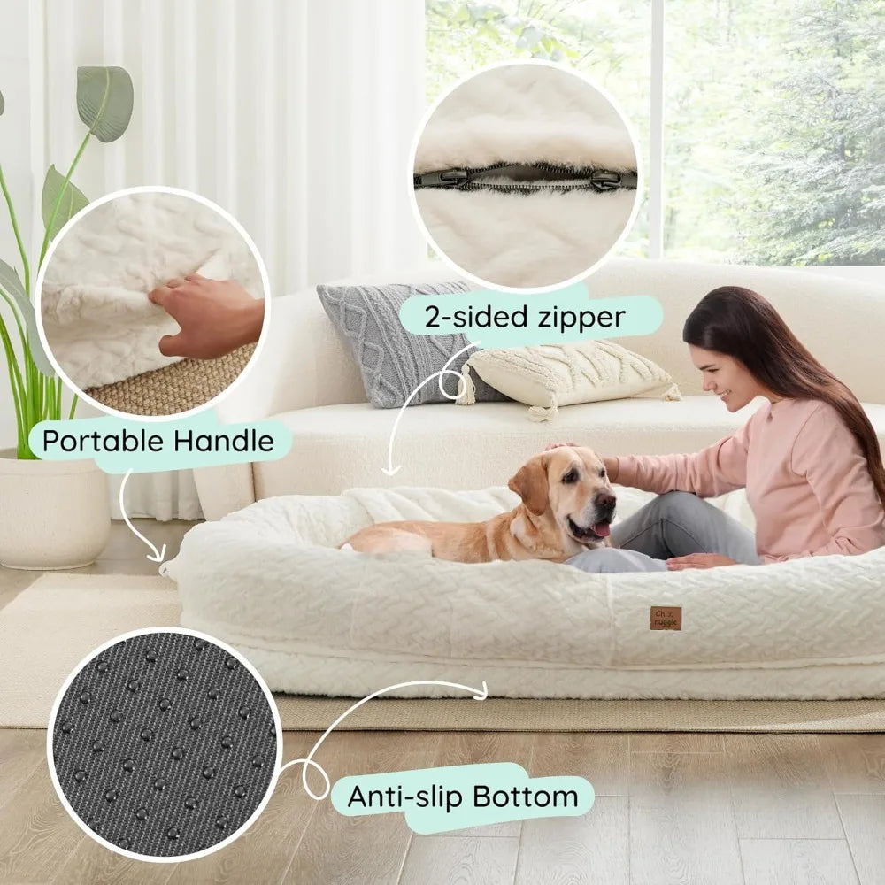 Human Dog Bed For Adult and Pet