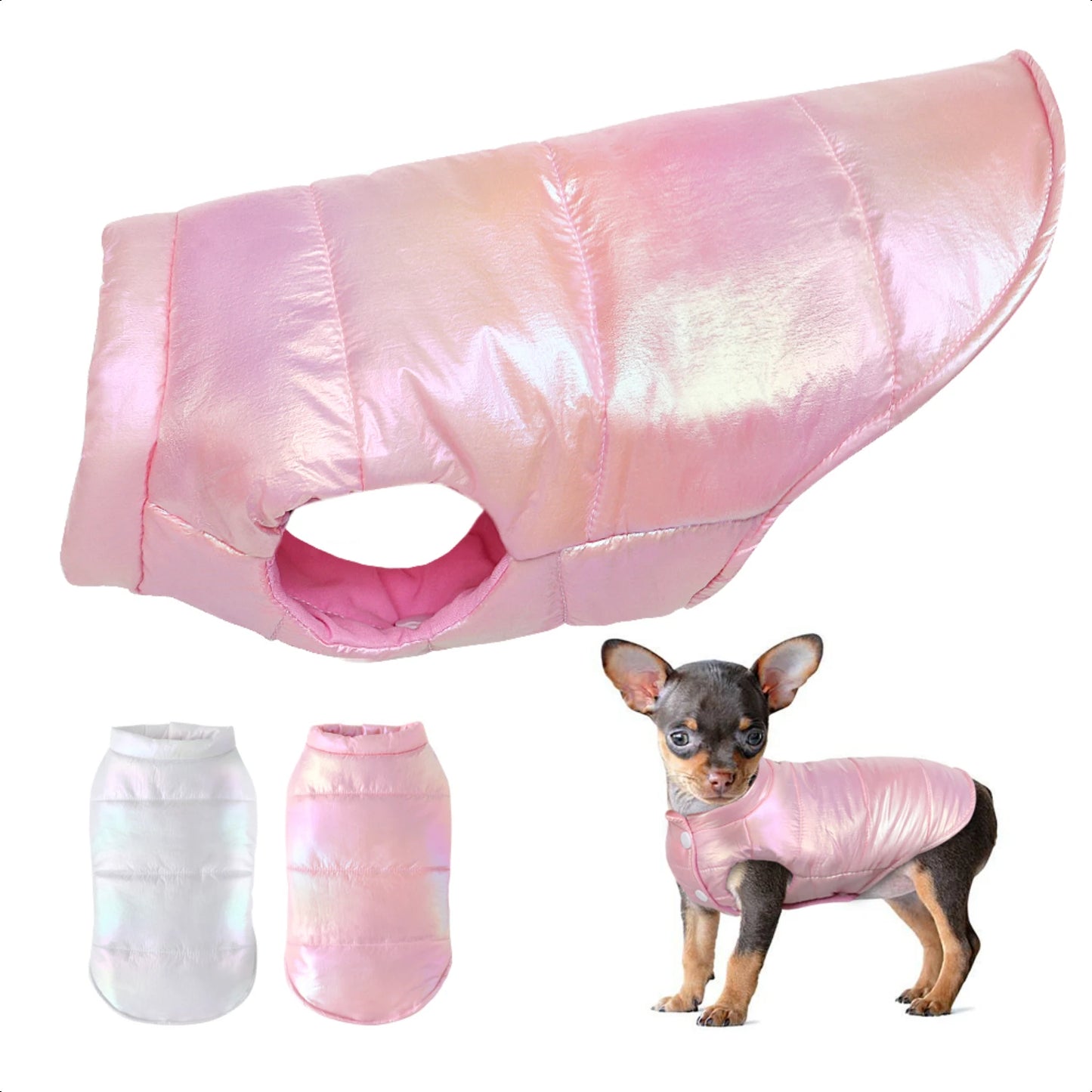 Pet Fashionable Warm Waterproof Pet Vest Coat