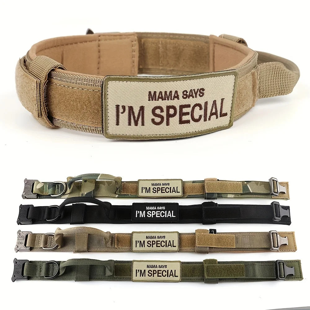 Military Dog Harness Collar Leash Patches