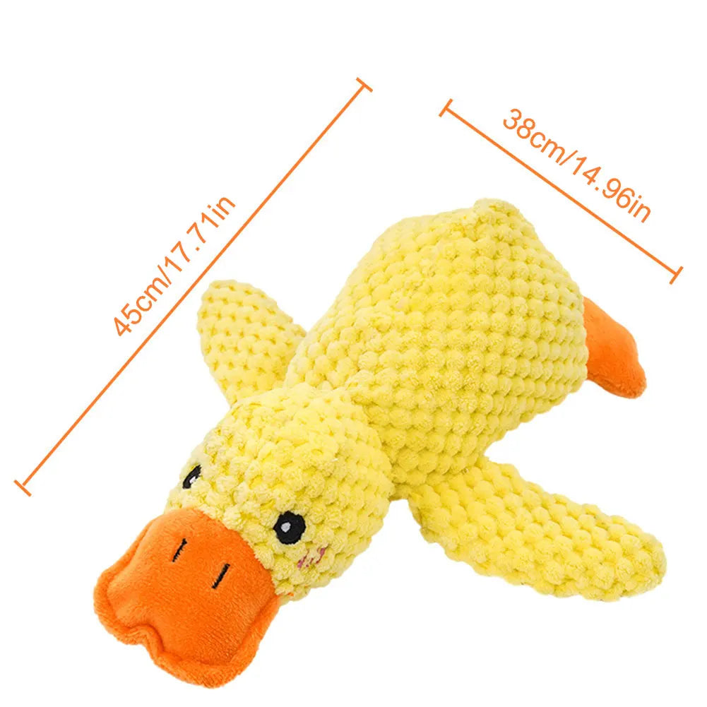 Dog Calming Duck Sound Plush Toy