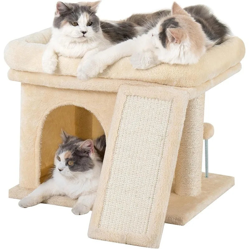 Pet Cat Tree Tower With Scratching Post