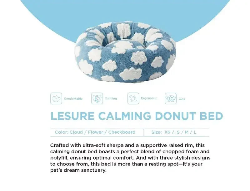 Pet Bed For Dogs And Cats Calming