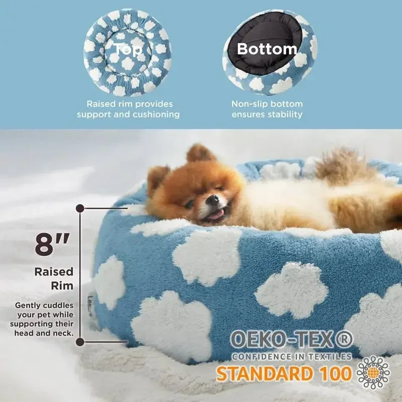 Pet Bed For Dogs And Cats Calming