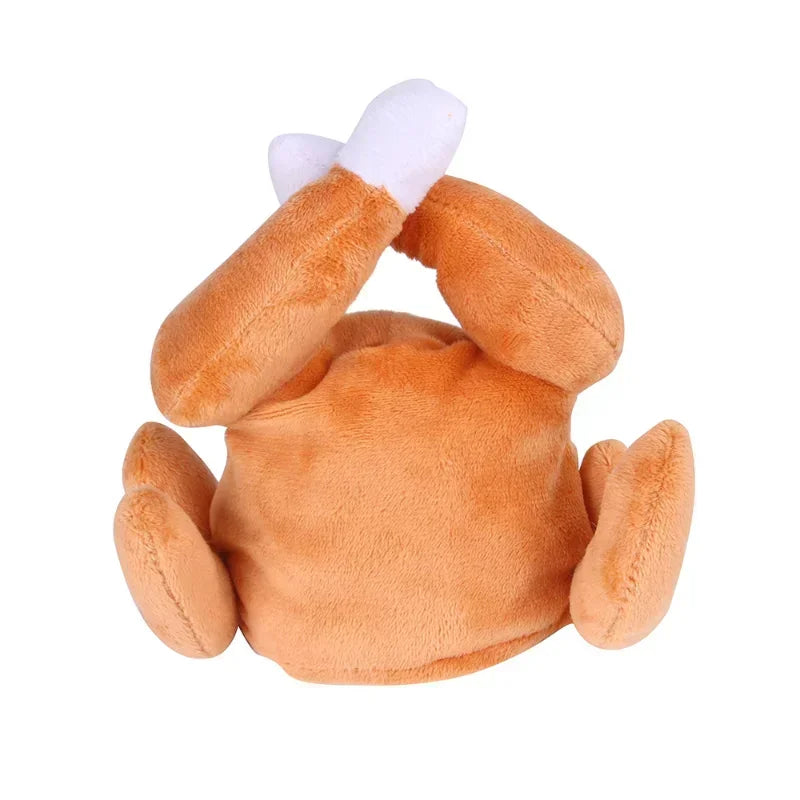 Pet Plush Hat Chicken Leg Headdress