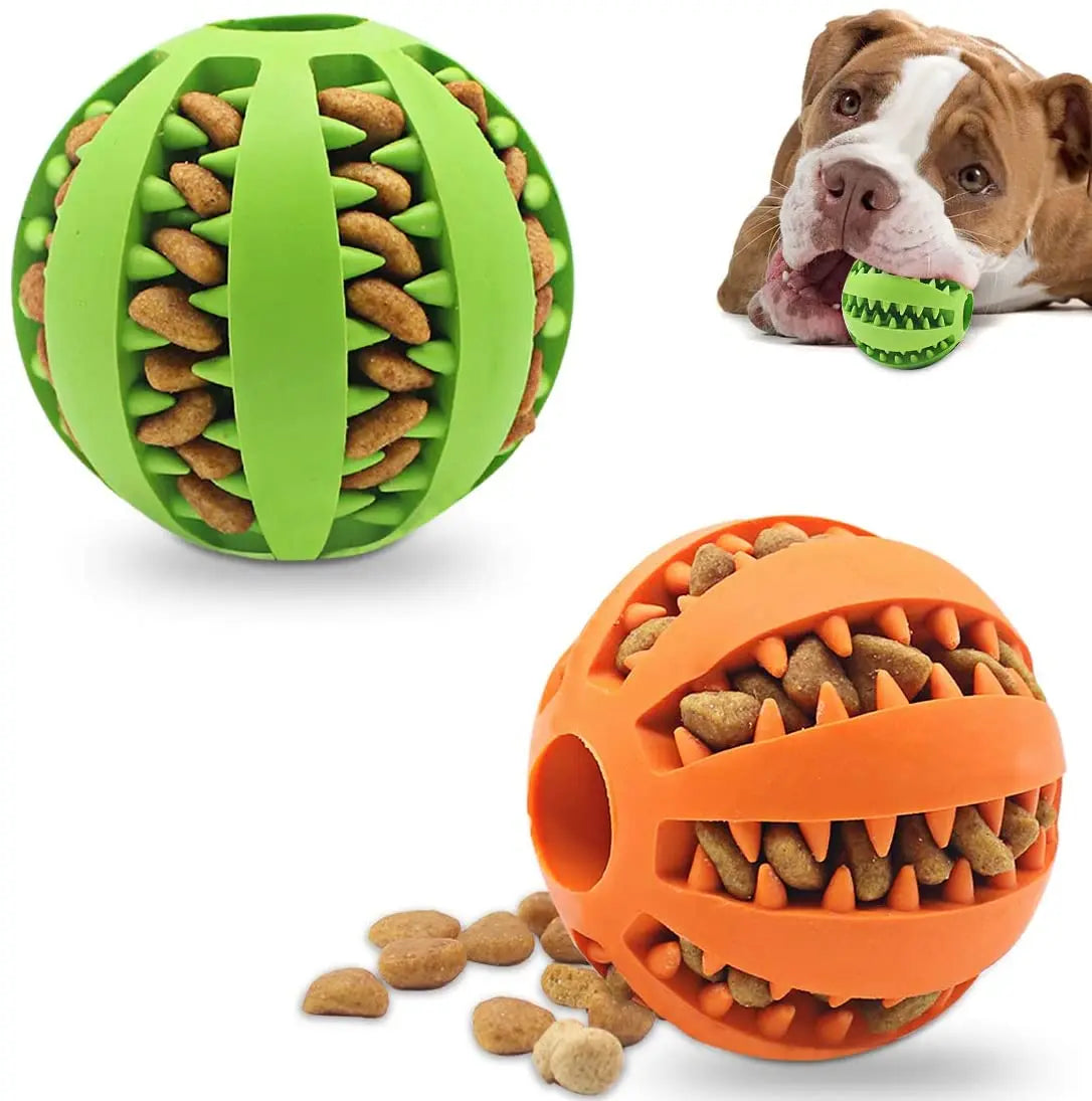 Rolling Dog Ball Interactive Toy Slow Feeder