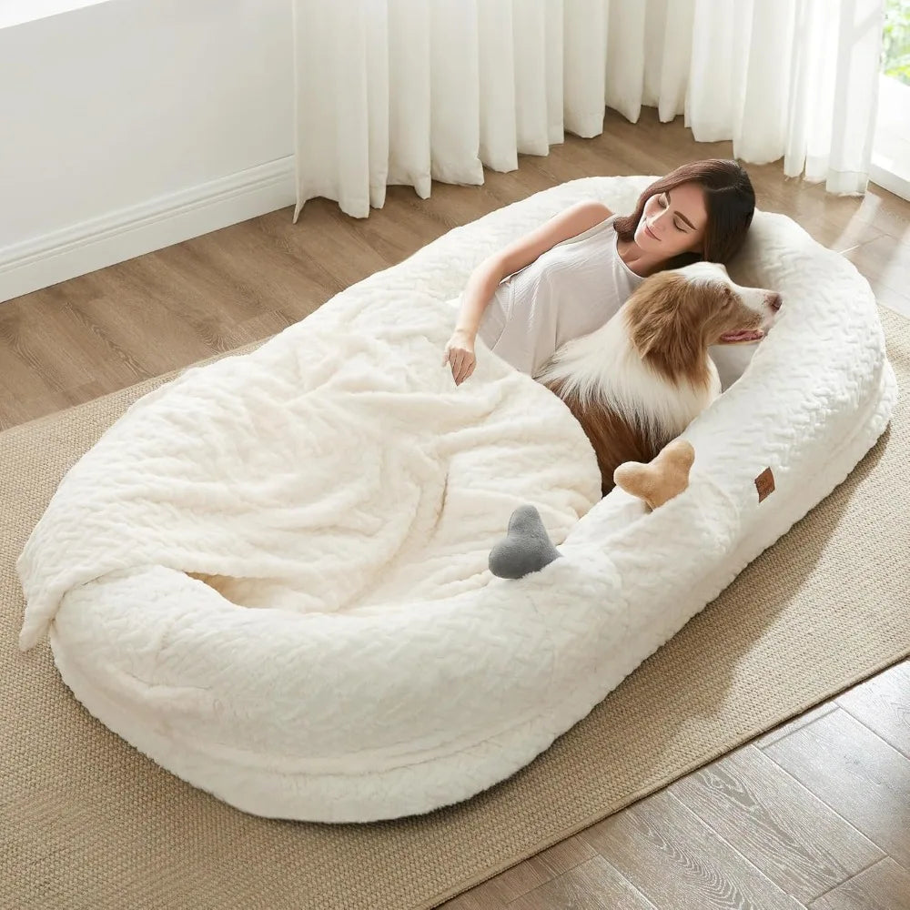 Human Dog Bed For Adult and Pet