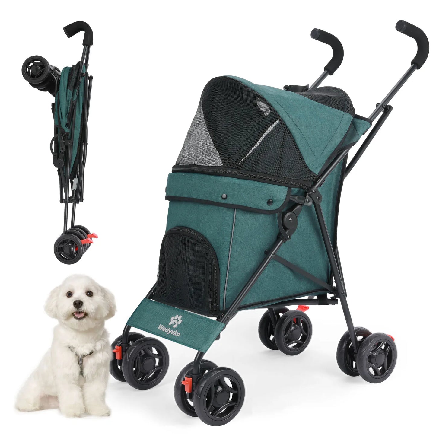 Pet Outdoor Stroller Cat Dog Travel