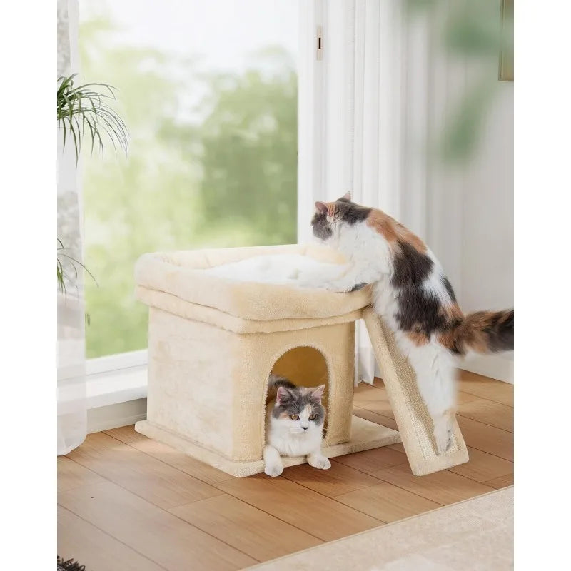 Pet Cat Tree Tower With Scratching Post