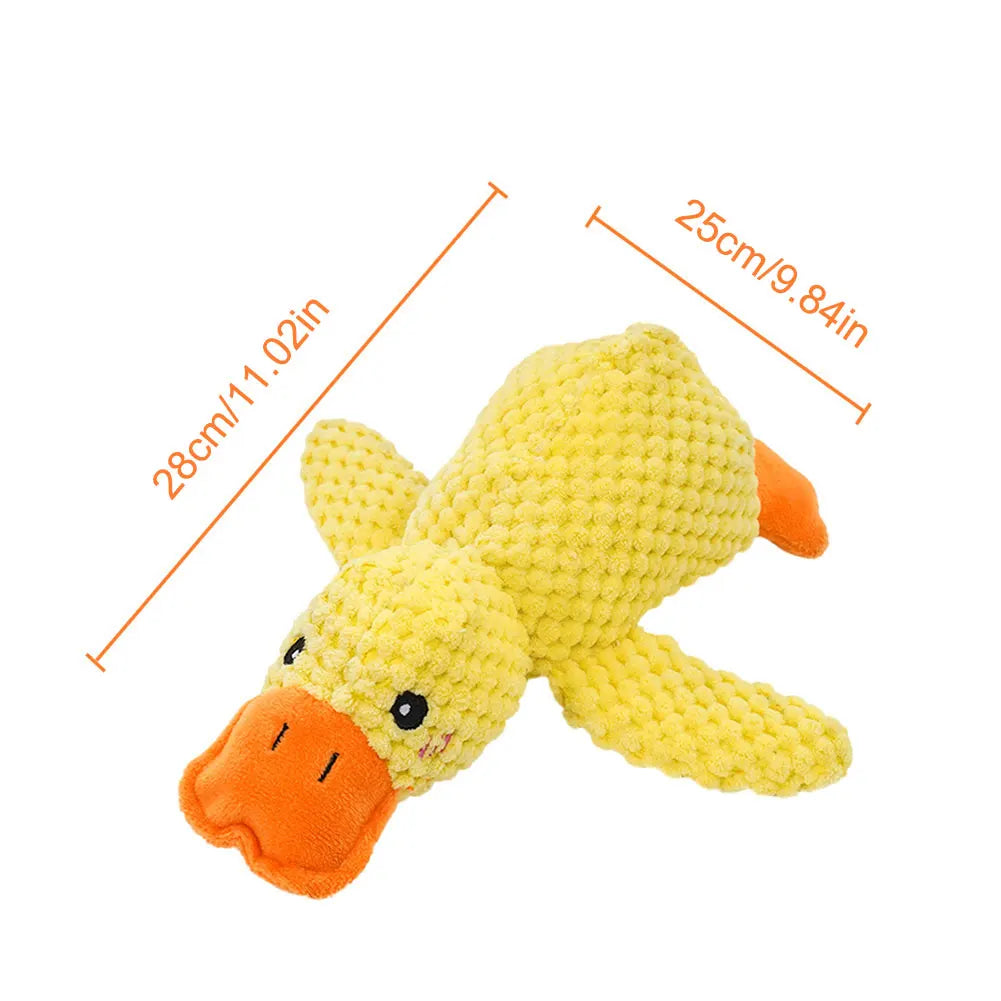 Dog Calming Duck Sound Plush Toy