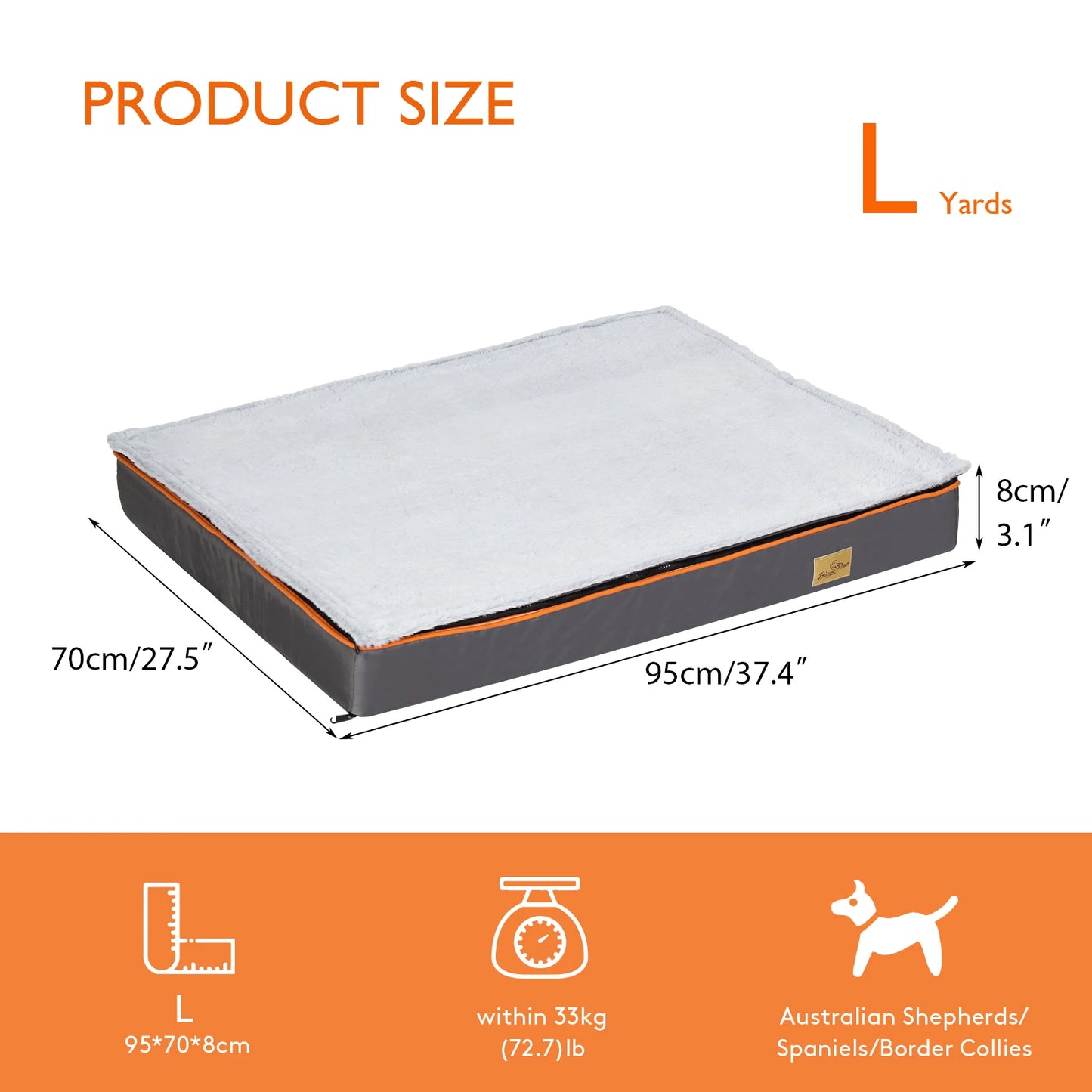 Orthopedic Dog Bed Foam Cushion