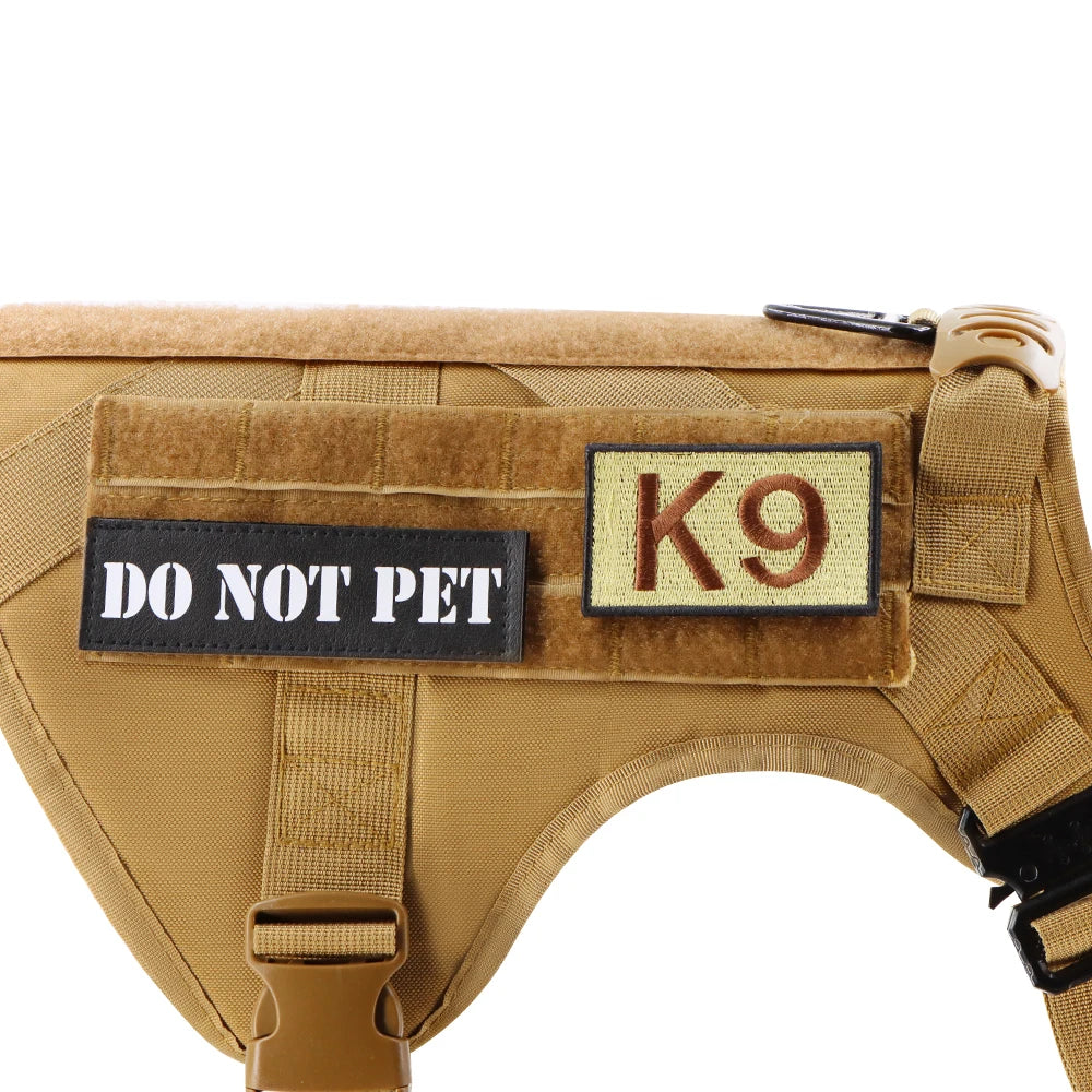 K9 Tactical Patches For Dog Vest Harness