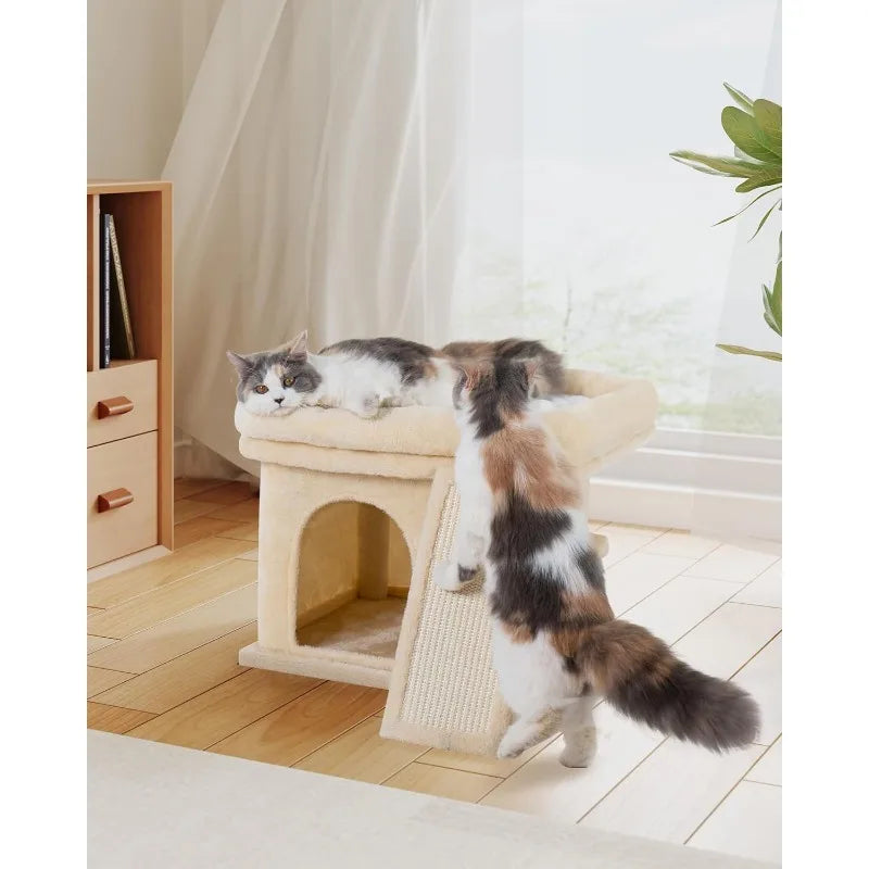 Pet Cat Tree Tower With Scratching Post