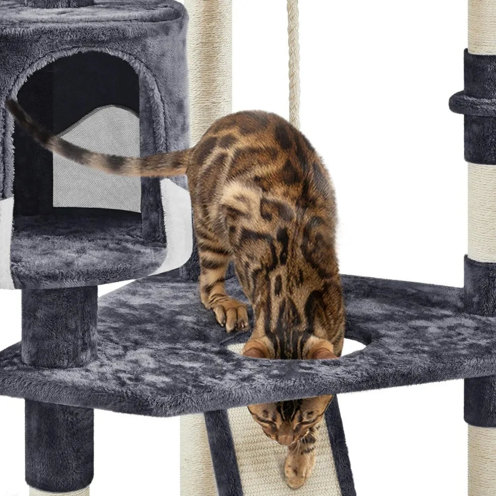 Pet Cat Trees Indoor Tower Scratching Posts