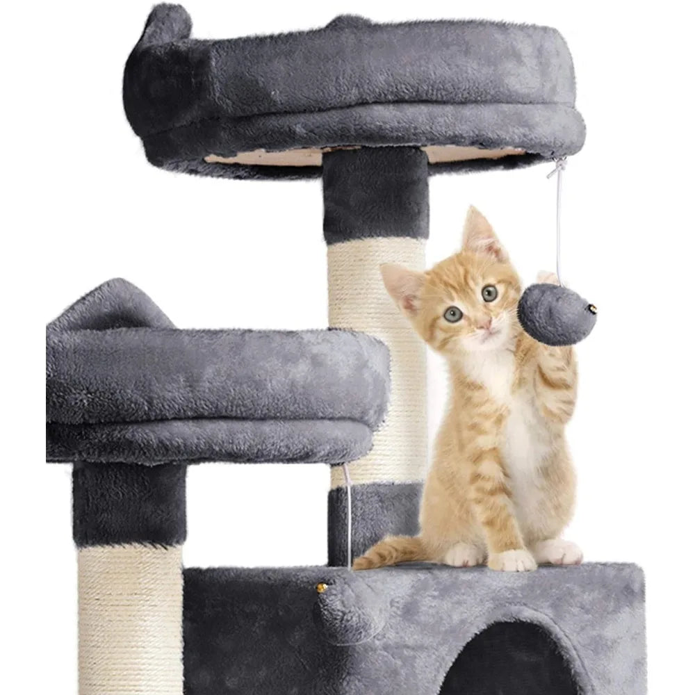 Pet Tree Cat Tower Condo Scratching Posts