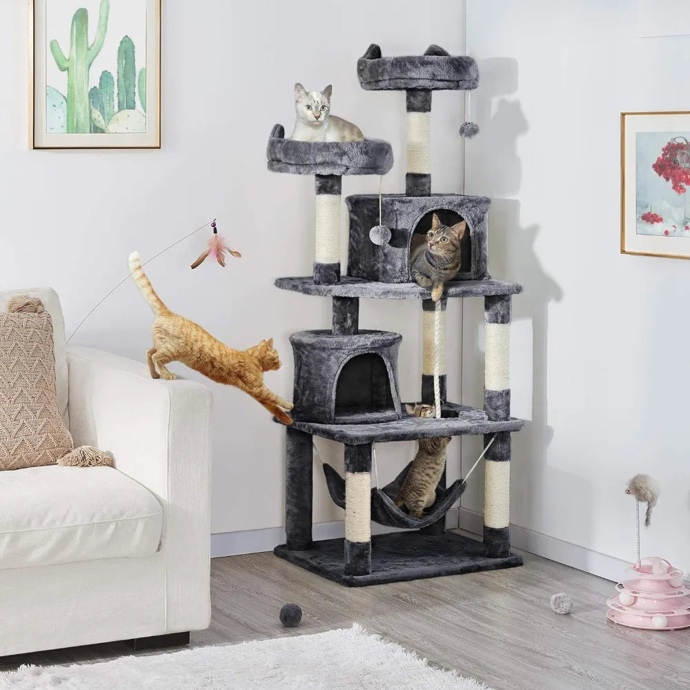 Pet Tree Cat Tower Condo Scratching Posts