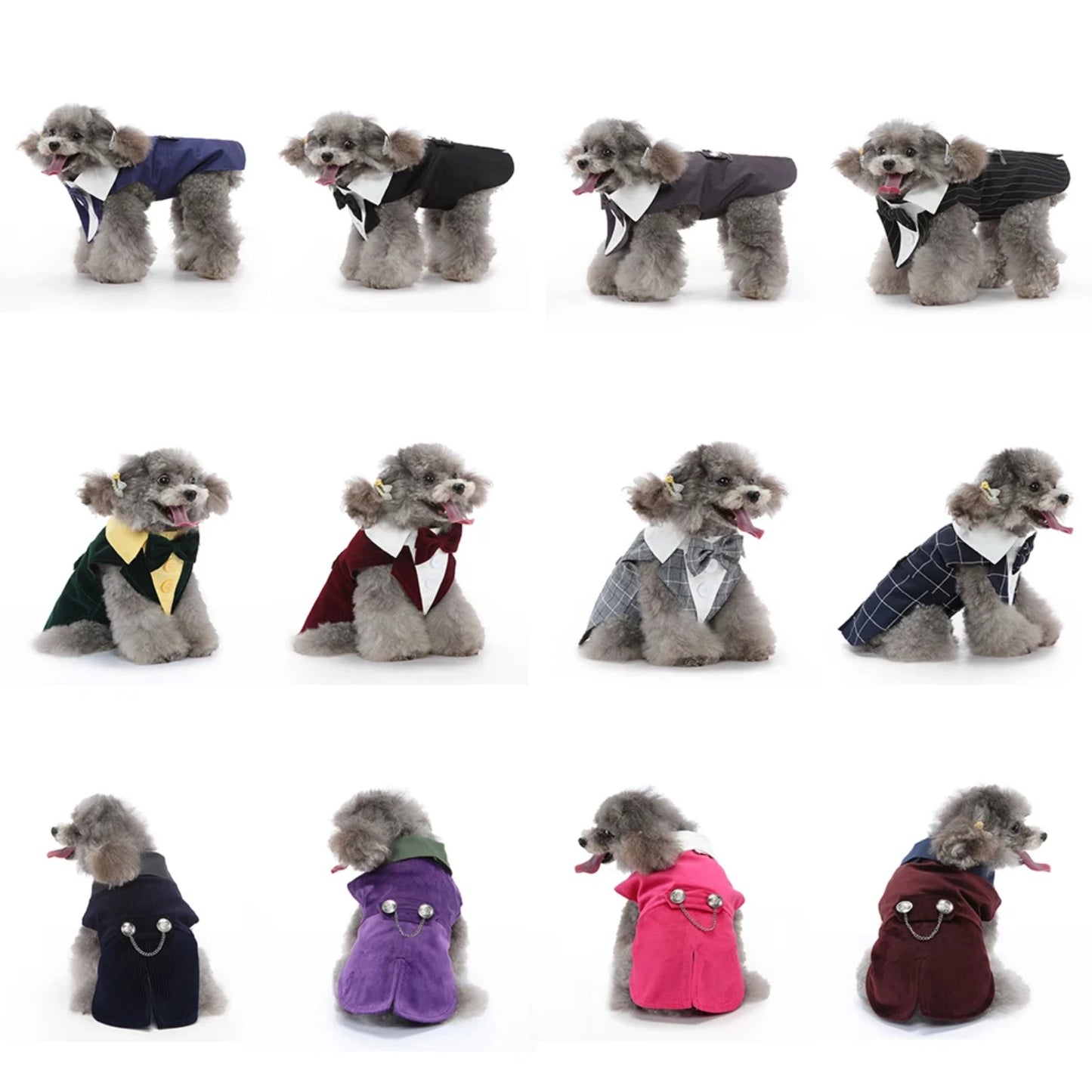 Pet Formal Tuxedo Apparel For Special Occasions