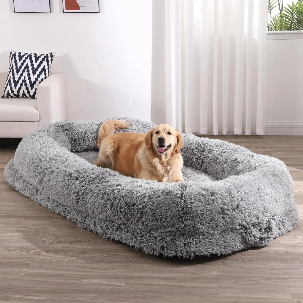 Human Dog Bed Extra Large Memory Foam