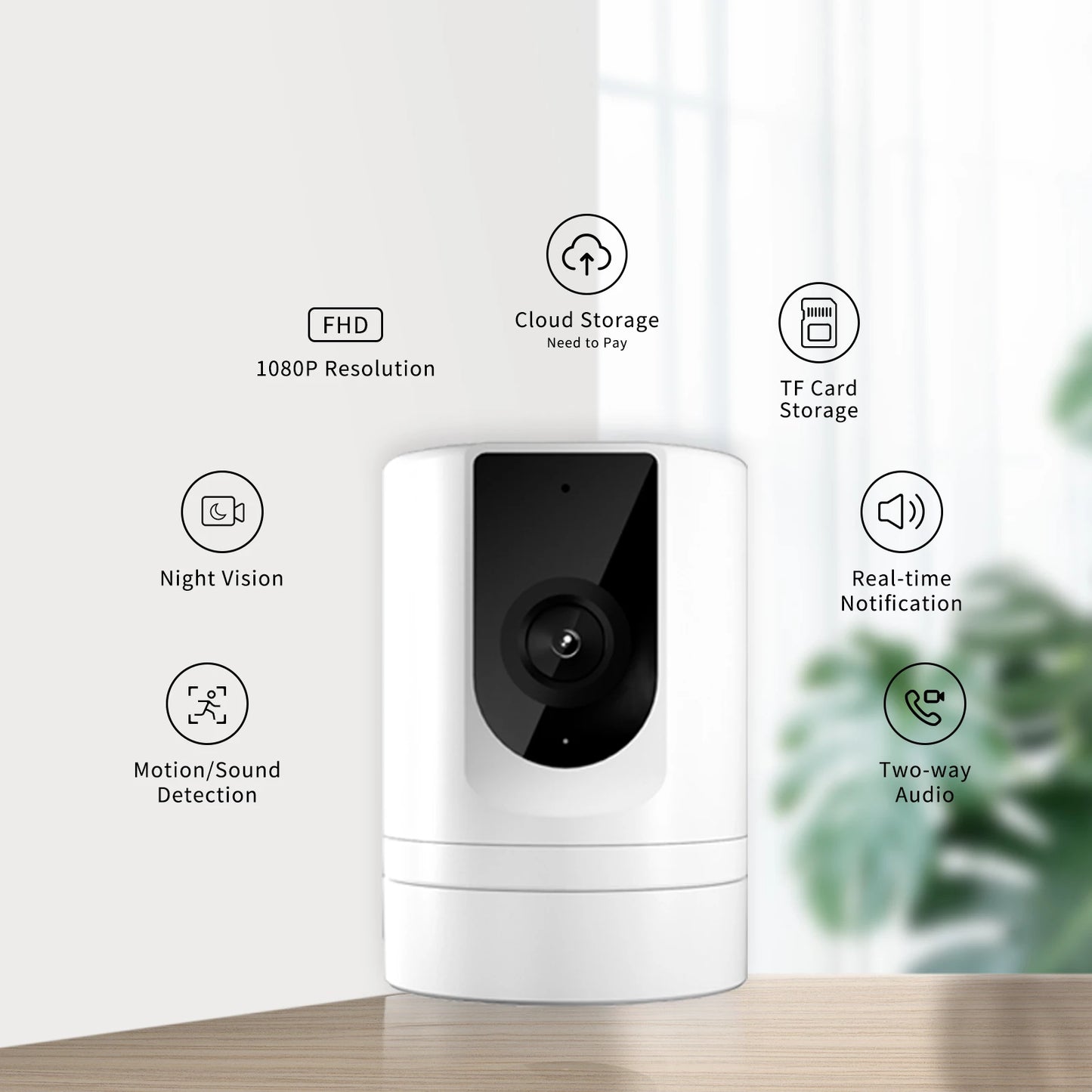 Pet Security Camera Indoor With Phone App